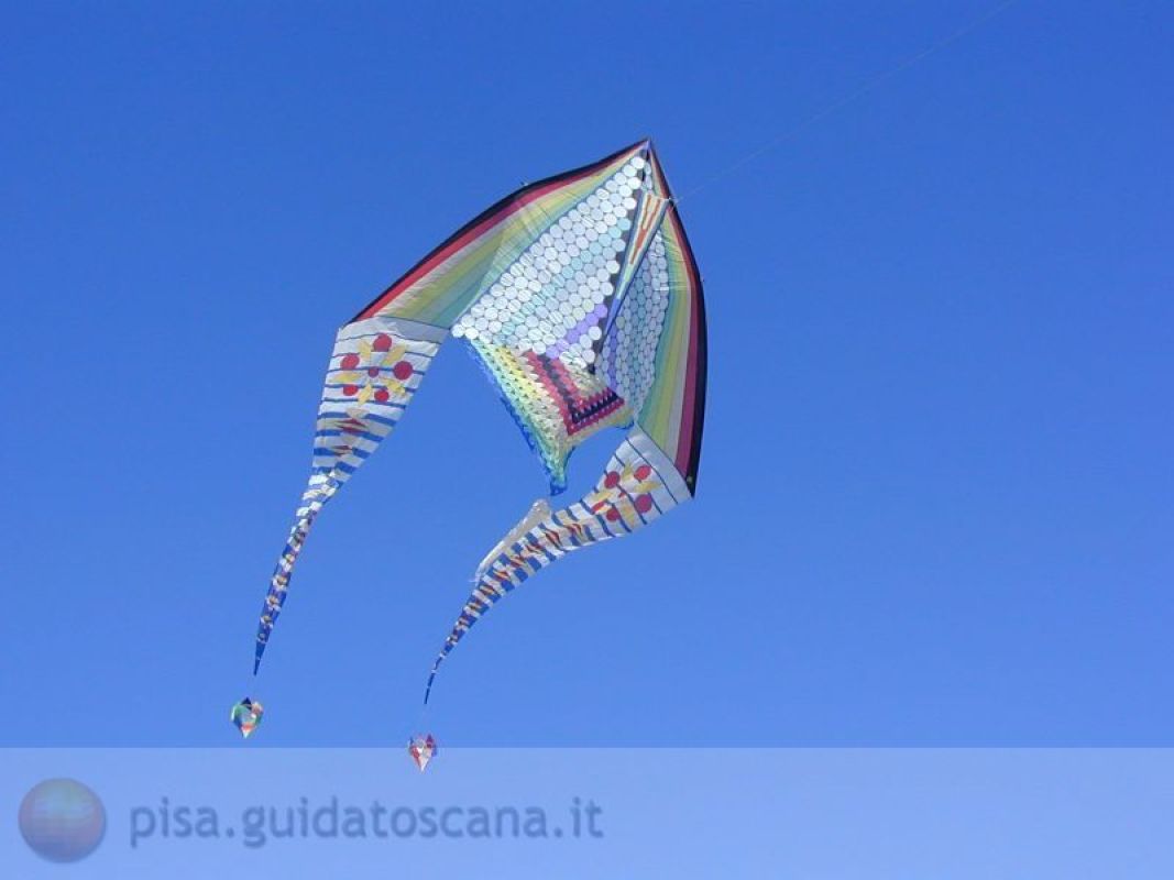 Aquilone a Marina di Pisa