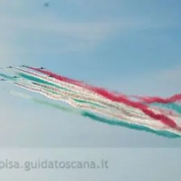 Frecce Tricolori a Marina di Pisa