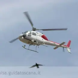 Elicottero riprese TV Giro d`Italia