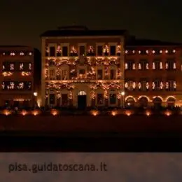 Luminara di Pisa, il Palazzo alla Giornata