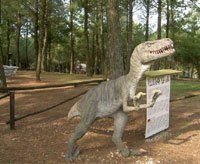 Velociraptor, Parque de la Prehistoria Peccioli